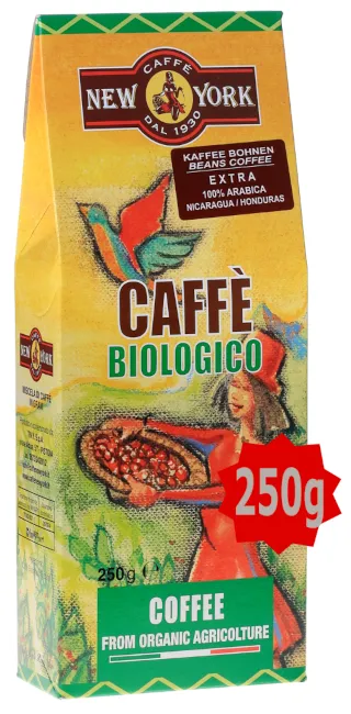 caff-new-york-bio-extra-kaffeebohnen-250g image 1