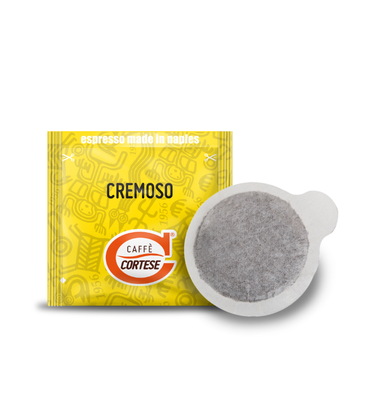 cortese-cialde-ese-44-cremoso-kaffeepads-50-stk-cremig image 1