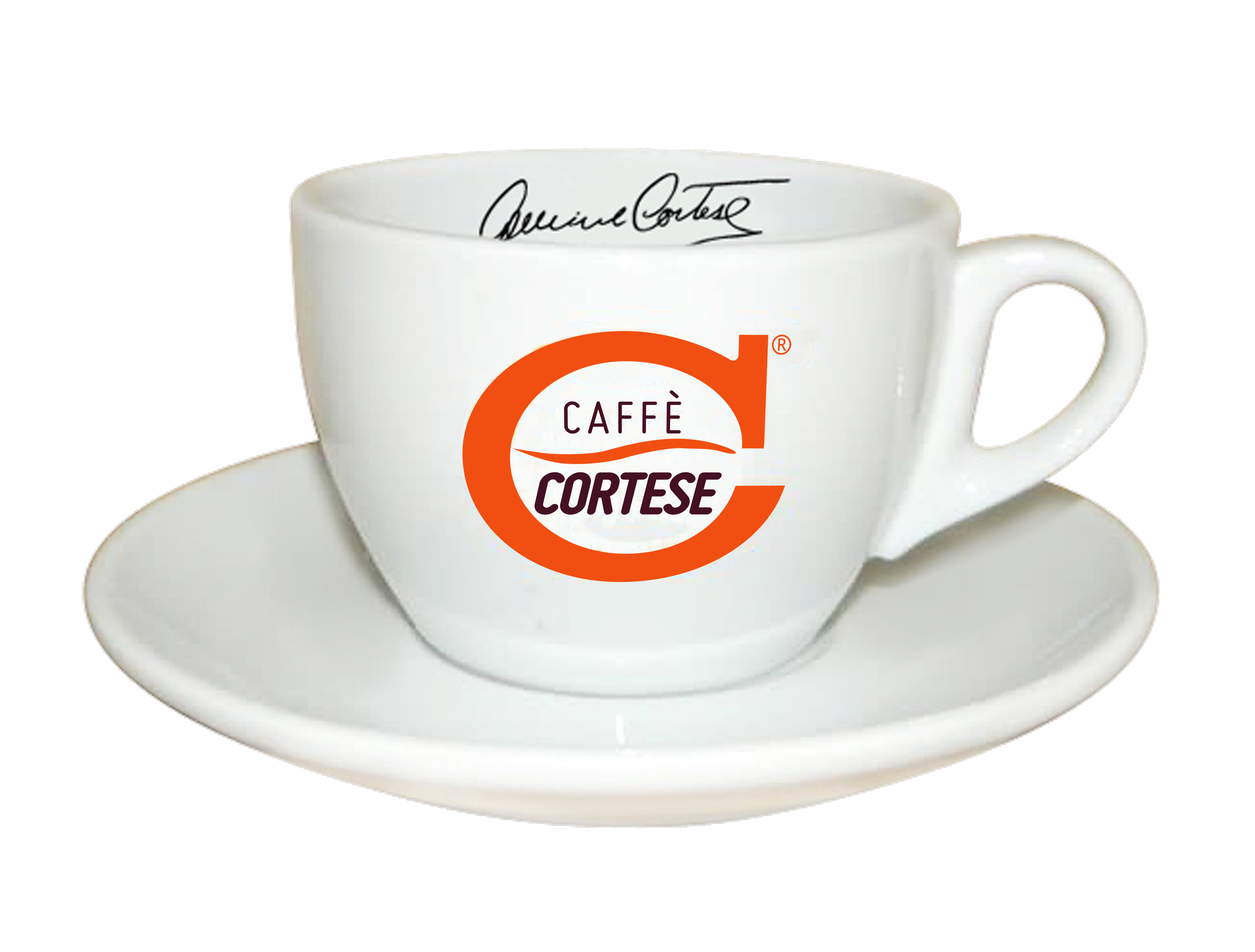 cortese-caff-tazzona-zuckerschale-keramik-mit-teller image 1