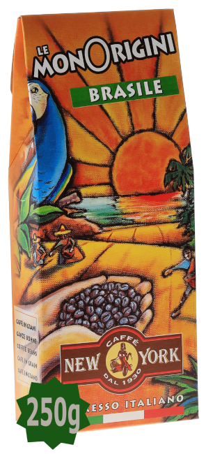 caff-new-york-le-monorigini-brasil-kaffeebohnen-250g-arabica image 1