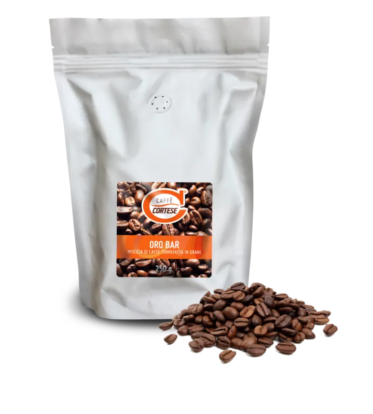 cortese-grani-bar-oro-bar-kaffeebohnen-250-g-intensiv image 1