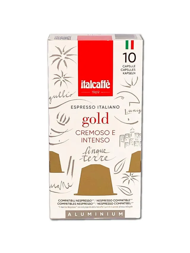 italcaff-gold-espresso-kapseln-100-st-ck-nespresso-kompatibel image 1
