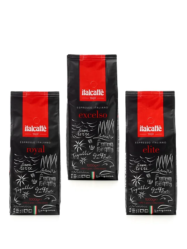 italcaff-top-bar-kaffeebohnen-3-x-1-kg-tris-set image 1