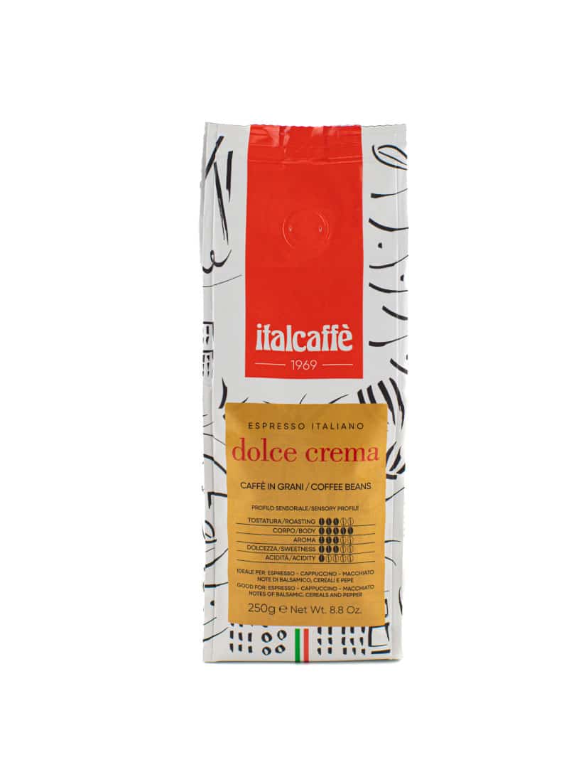 italcaff-linea-espresso-dolce-crema-bohnen-250g-intensiv-cremig image 1