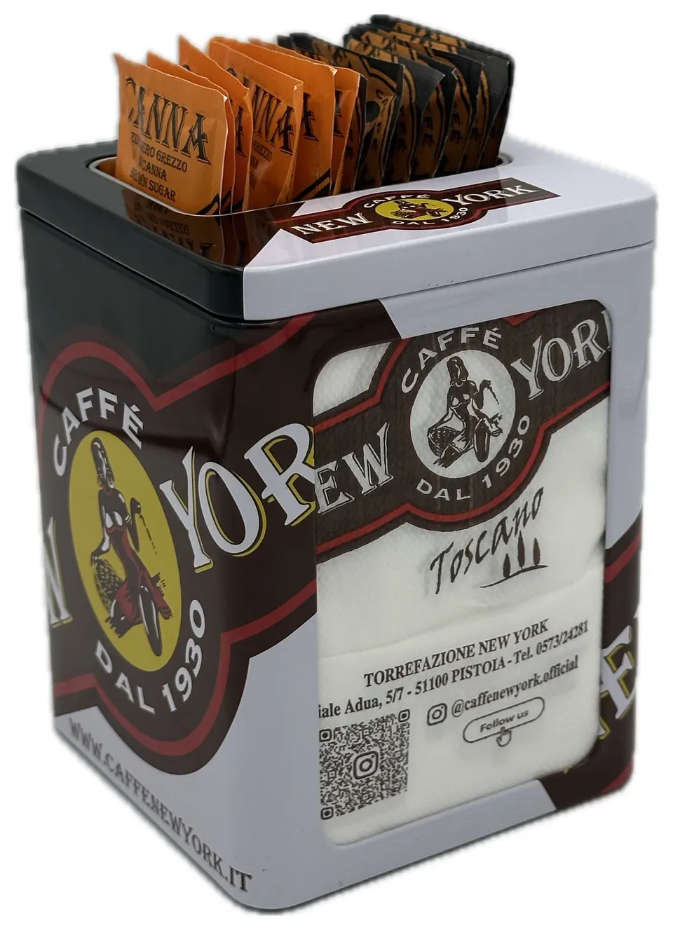 caff-new-york-serviettenhalter-metall-wei-schwarz-zuckert-ten image 1