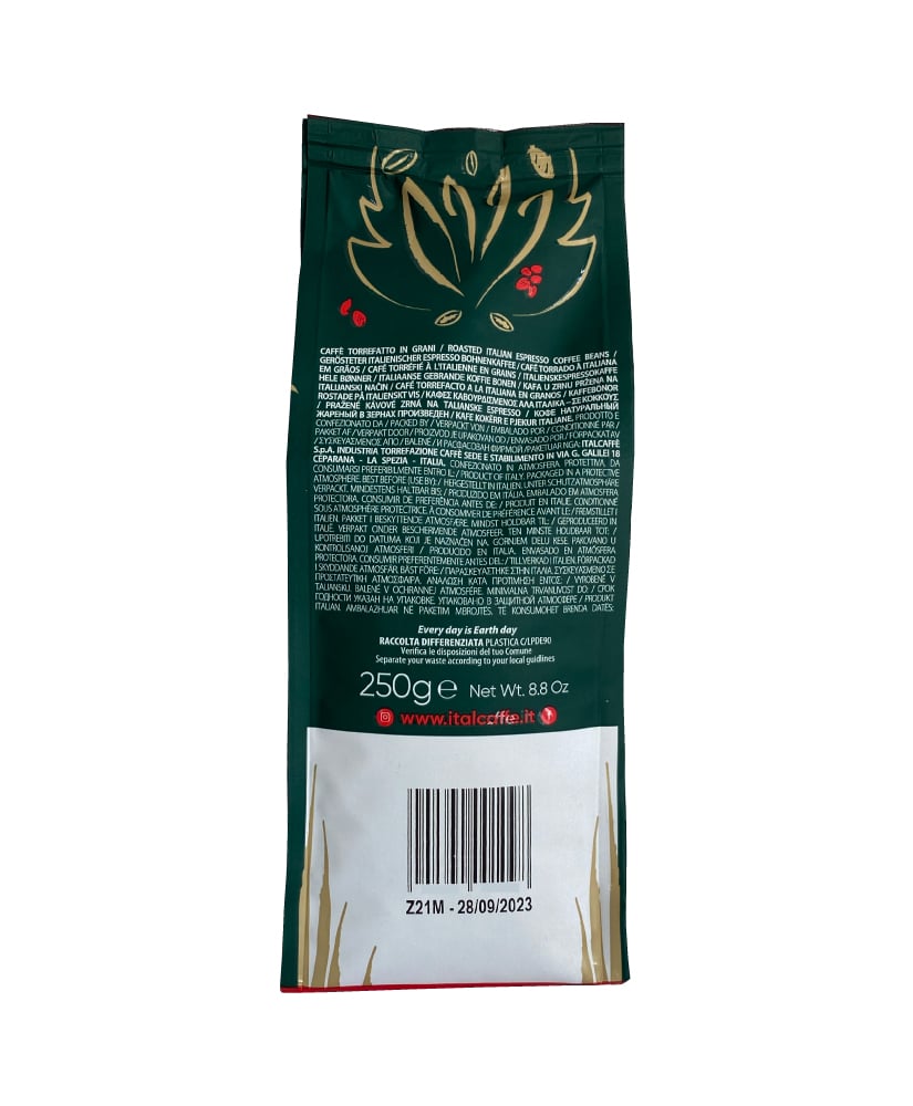 italcaff-monorigini-brasile-santos-kaffeebohnen-250g-arabica image 3