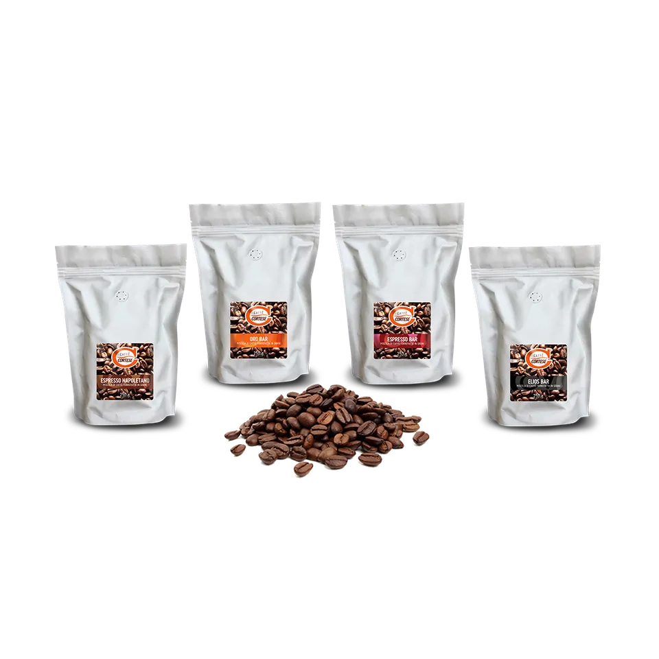 cortese-grani-bar-kaffeebohnen-probierset-1-kg-4x250-g image 1