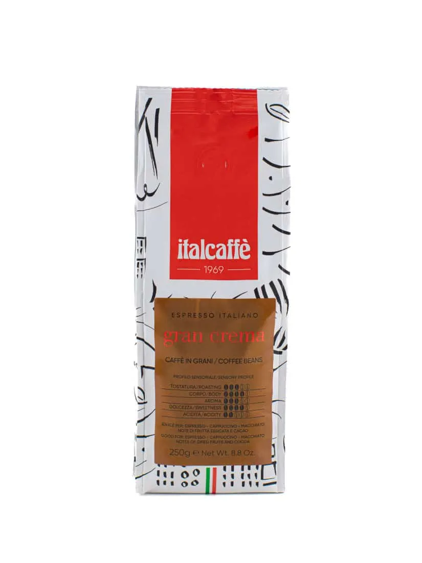 italcaff-gran-crema-espresso-kaffeebohnen-250g-kakao image 1