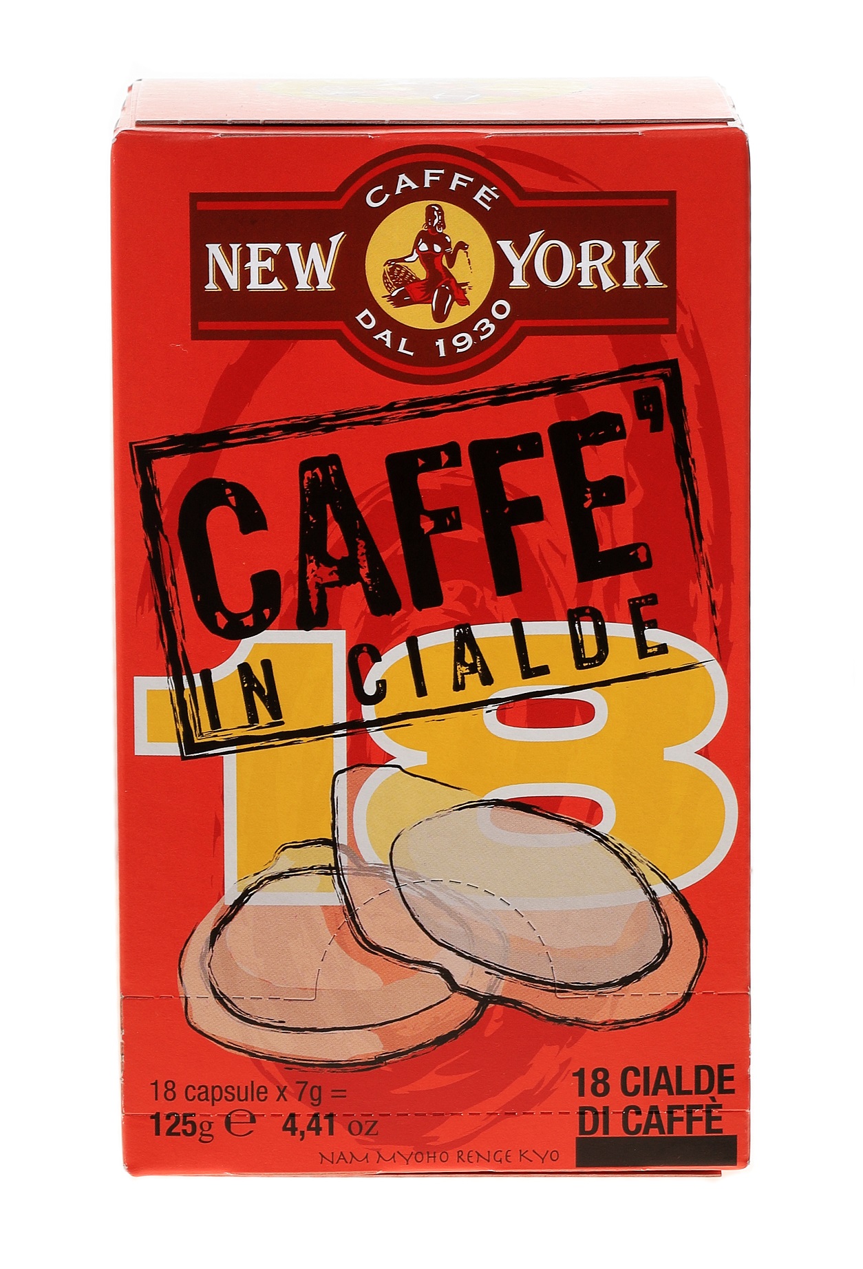 caff-new-york-kaffeepads-ese-18-st-ck-pad-maschine image 1