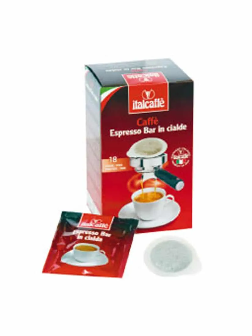 italcaff-kaffeepads-ese-108-st-ck-dispenser-box image 1