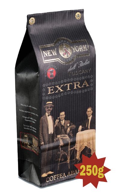 caff-new-york-pasticceria-moka-gemahlener-kaffee-250g image 1