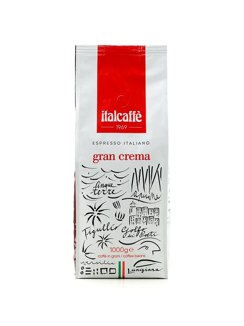 italcaff-linea-espresso-gran-crema-kaffeebohnen-1-kg image 1