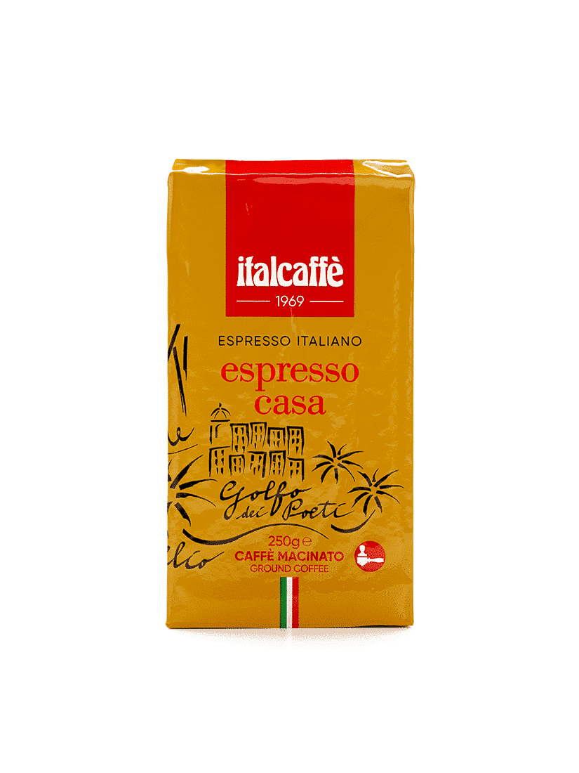 italcaff-retail-espresso-casa-gemahlener-kaffee-250g-fein image 1
