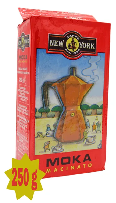 caff-new-york-macinato-moka-mahlkaffee-250-g image 1