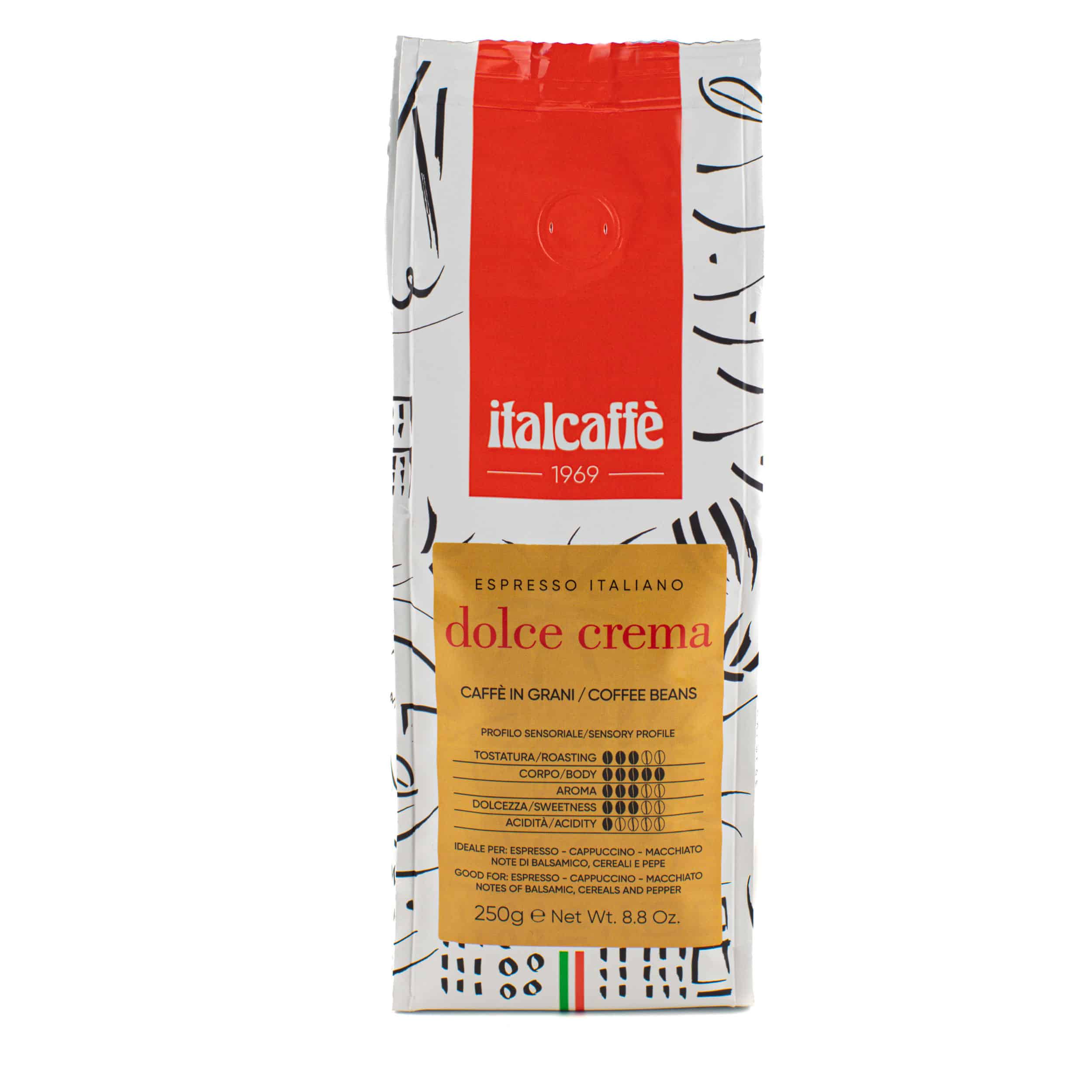 italcaff-dolce-crema-espressobohnen-12x250g-mild-cremig image 1