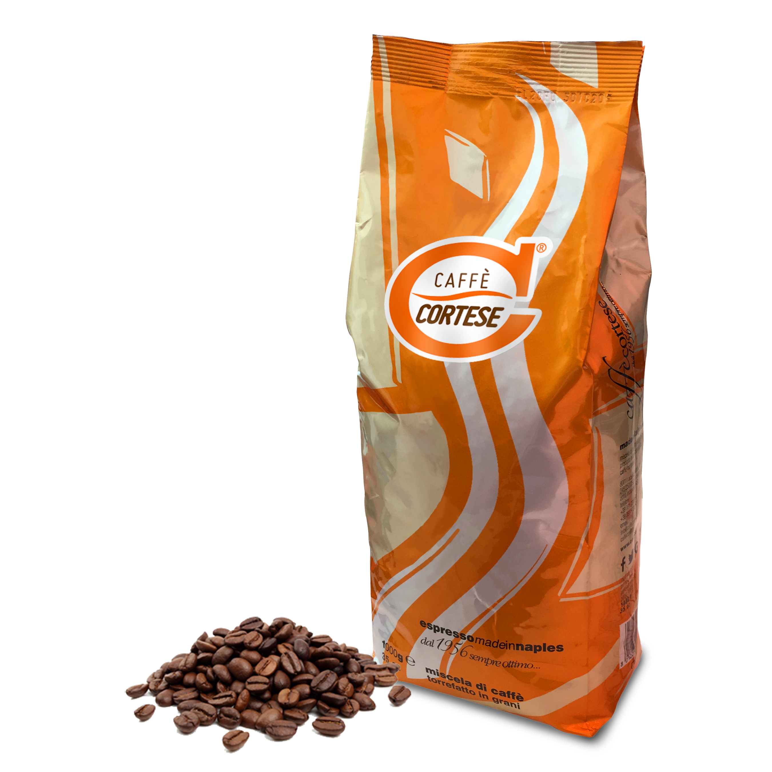 cortese-caff-grani-bar-espresso-napoletano-kaffeebohnen-1-kg image 1
