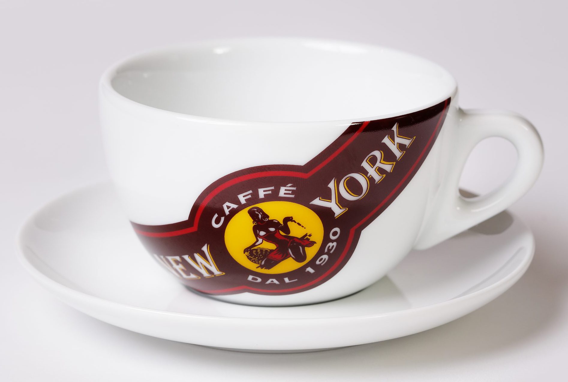 caff-new-york-verona-caff-latte-tasse-mit-logo image 1