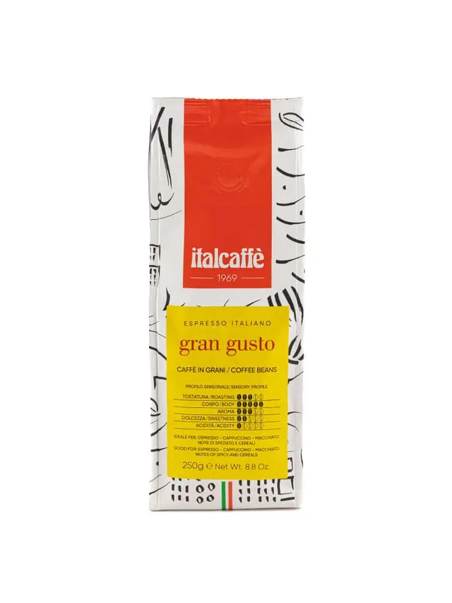 italcaff-gran-gusto-espressobohnen-250-g-cremig-mild image 1