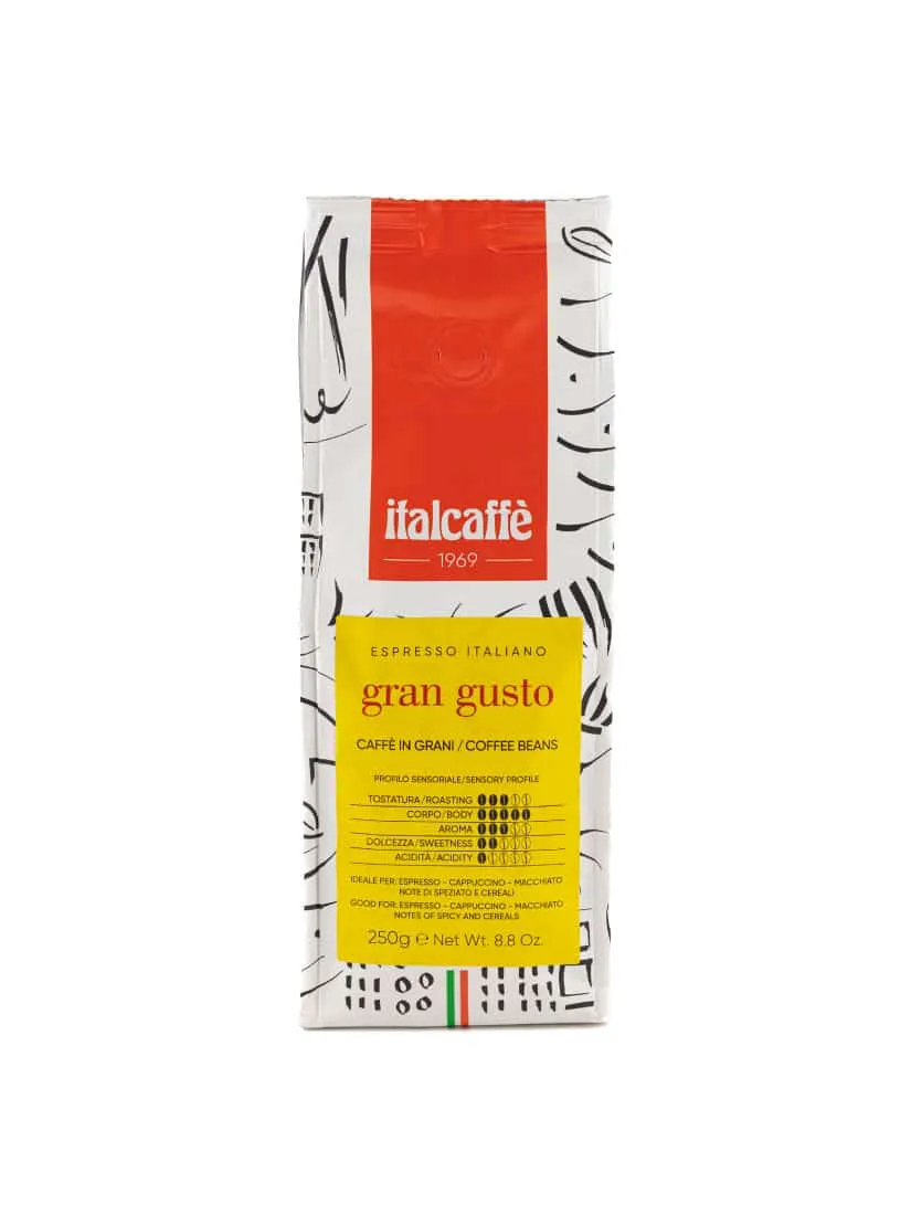 italcaff-gran-gusto-espressobohnen-250-g-cremig-mild image 1