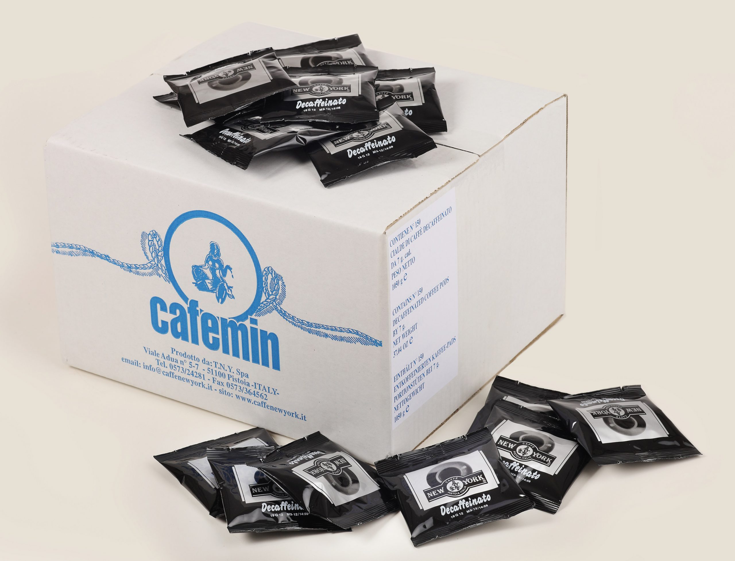 caff-new-york-decaffeinato-kaffeepads-150-st-ck-entkoffeiniert image 1