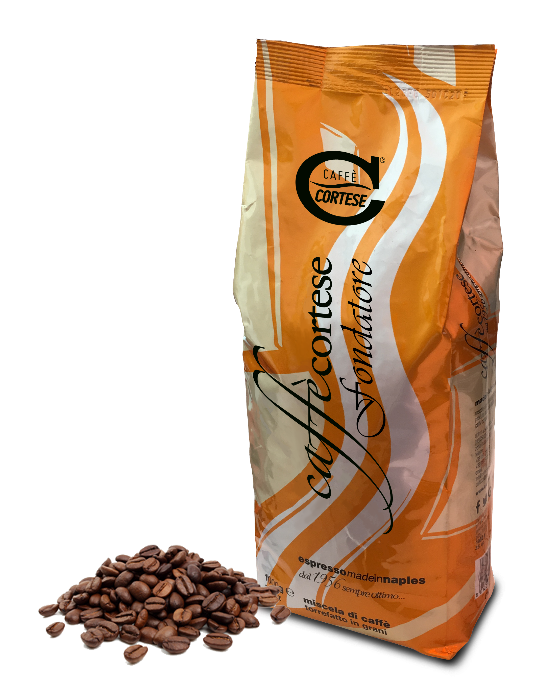 cortese-il-fondatore-kaffeebohnen-1-kg-schokolade-nuss image 1