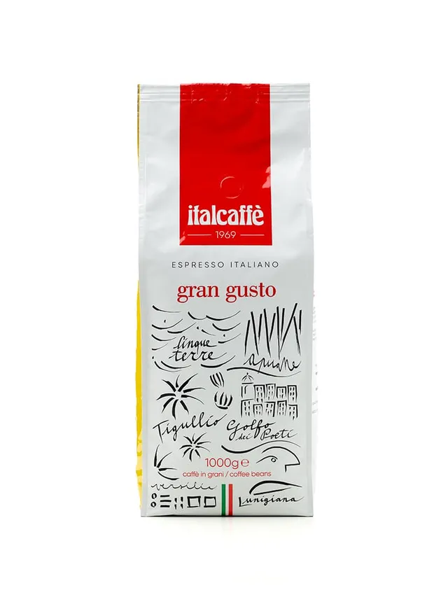 italcaff-gran-gusto-kaffeebohnen-6-x-1-kg-arabica-robusta image 1