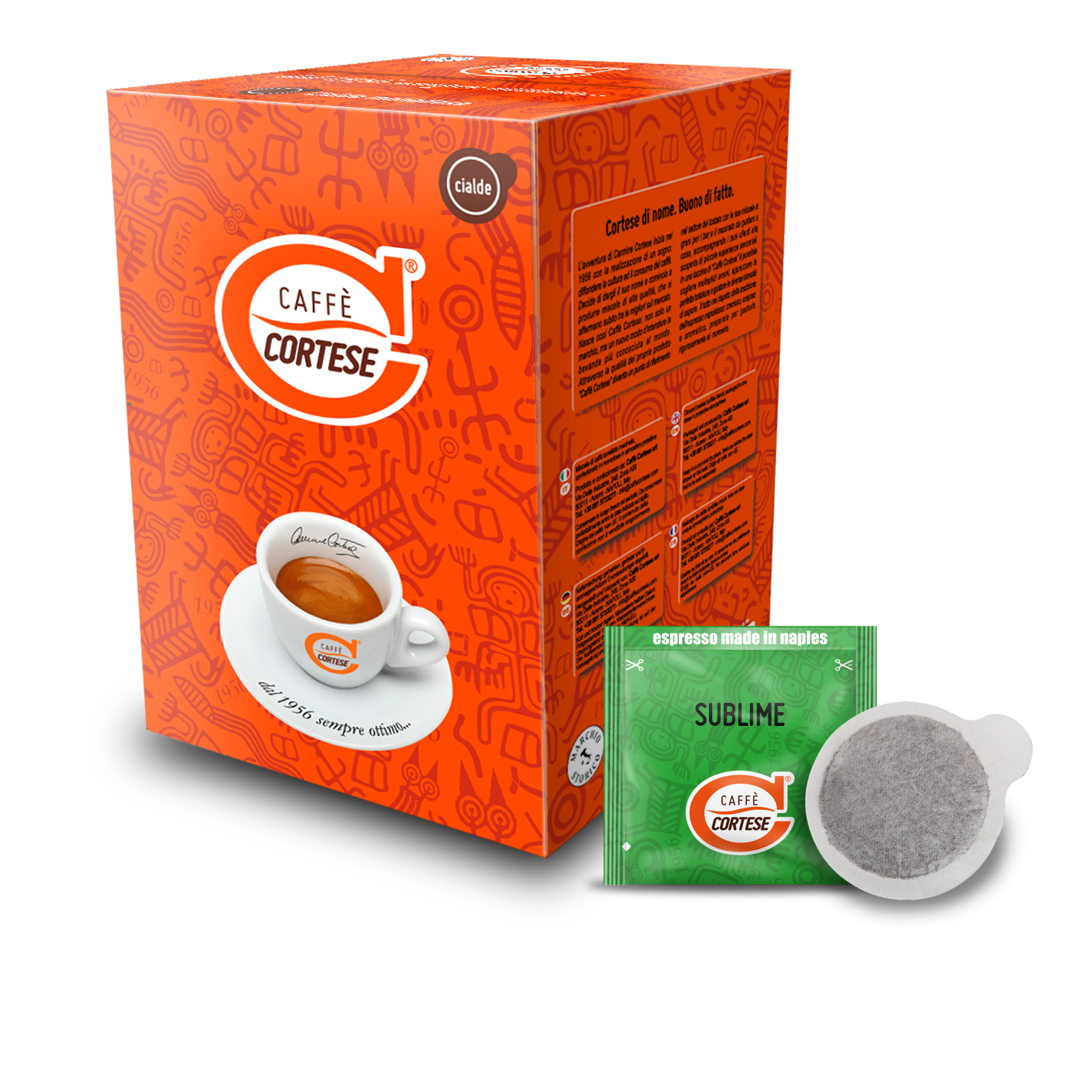 cortese-caff-sublime-ese-pads-50-st-ck-intensiv image 2