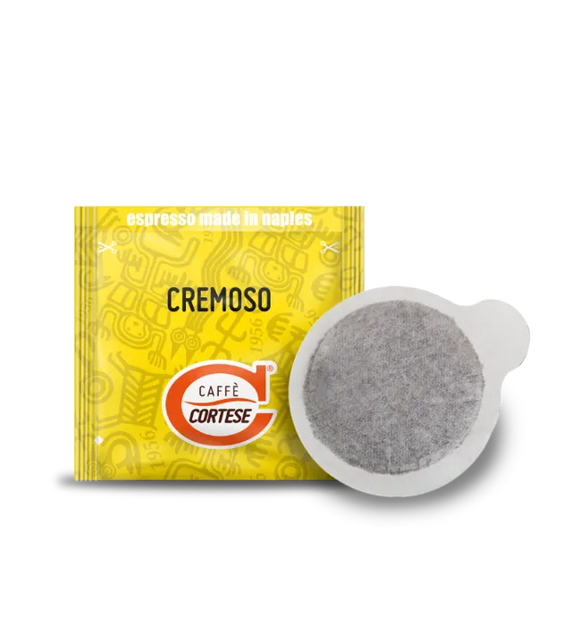 cortese-cialde-ese-44-cremoso-kaffeepads-50-stk-cremig image 1