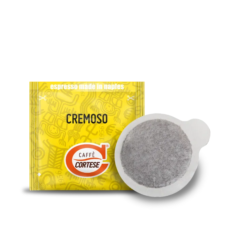 cortese-cialde-ese-44-cremoso-kaffeepads-50-stk-cremig image 1