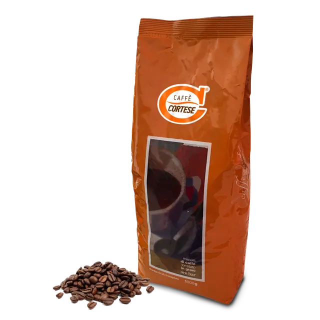 cortese-caff-grani-bar-oro-bar-kaffeebohnen-1-kg-vollmundig image 1